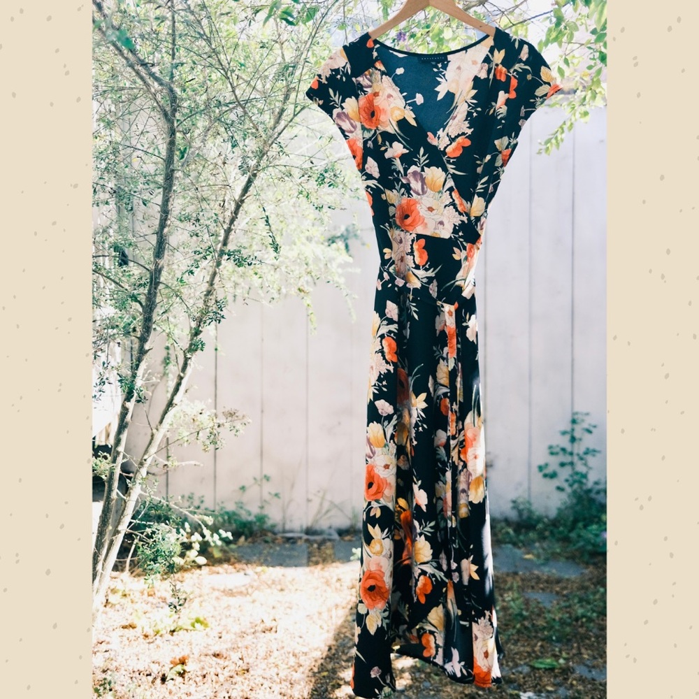 Sanctuary Floral Midi Dress